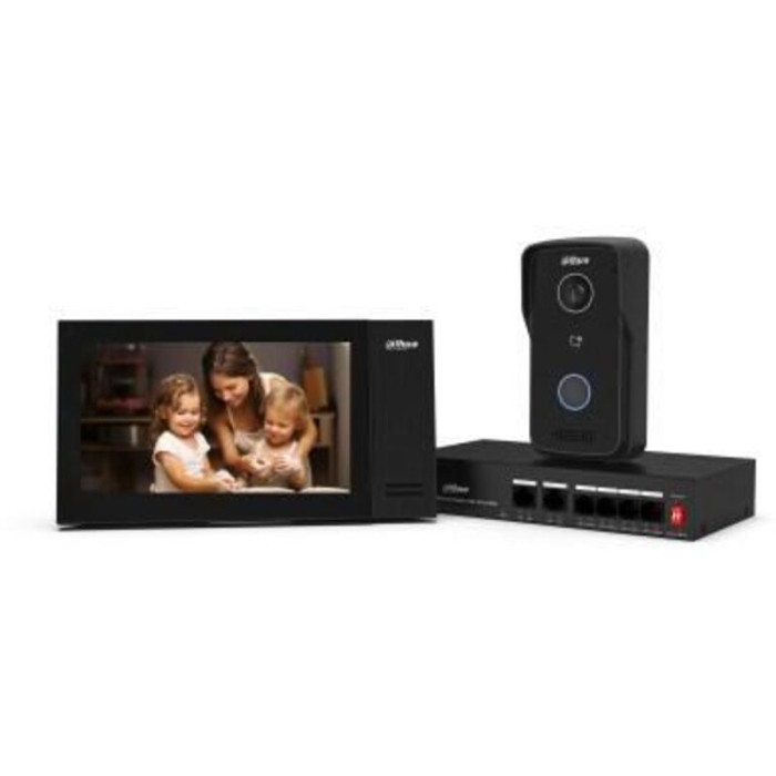 Dahua VTO2111D-P-S3 Interphone Vidéo Noir Sécurité