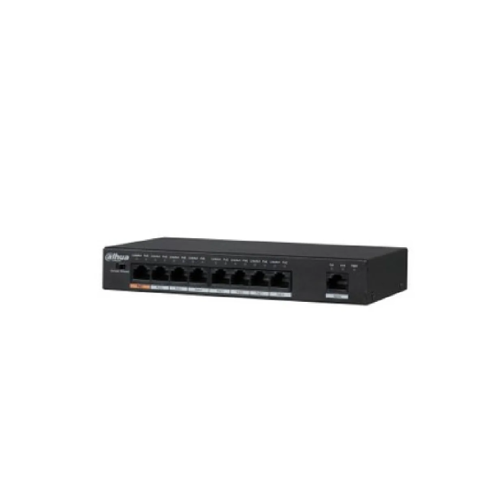 Dahua Technology PFS3009-8ET-96 Non-géré L2 Fast Ethernet (10/100) Connexion Ethernet, supportant l'alimentation via ce port (Po