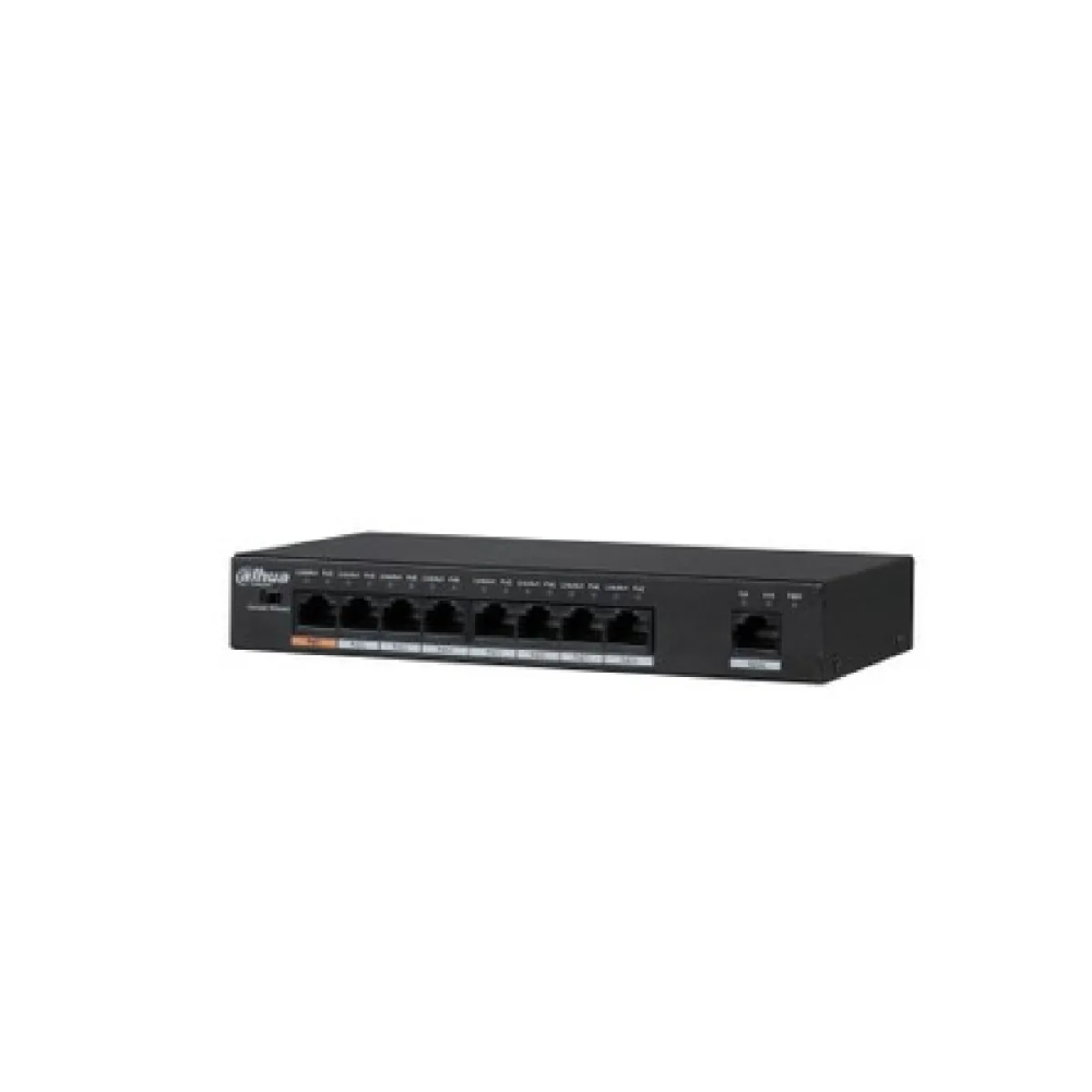 Dahua Technology PFS3009-8ET-96 Non-géré L2 Fast Ethernet (10/100) Connexion Ethernet, supportant l'alimentation via ce port (Po