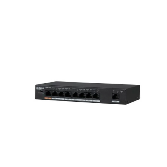 Dahua Technology PFS3009-8ET-96 Non-géré L2 Fast Ethernet (10/100) Connexion Ethernet, supportant l'alimentation via ce port (Po
