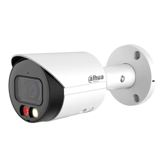 Caméra de sécurité Dahua 4MP 1/3" CMOS Blanc - HFW2449SP-S-IL-0360B