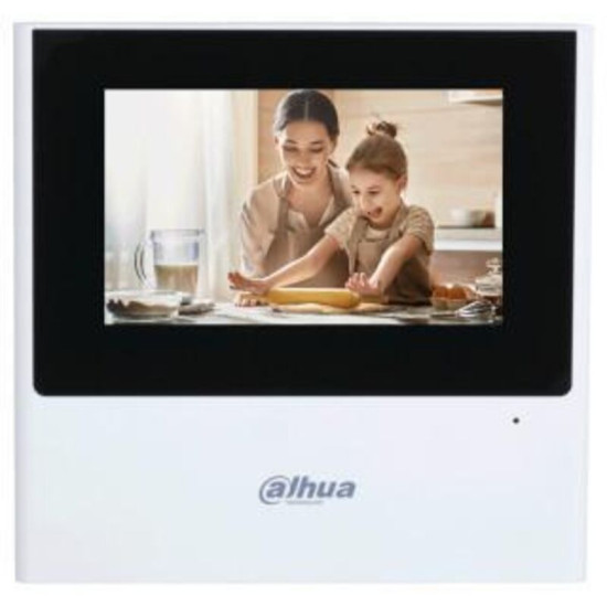 Dahua Technology Vth2611l-wp Système Vidéophone 10,9 Cm (4.3") Noir, Blanc