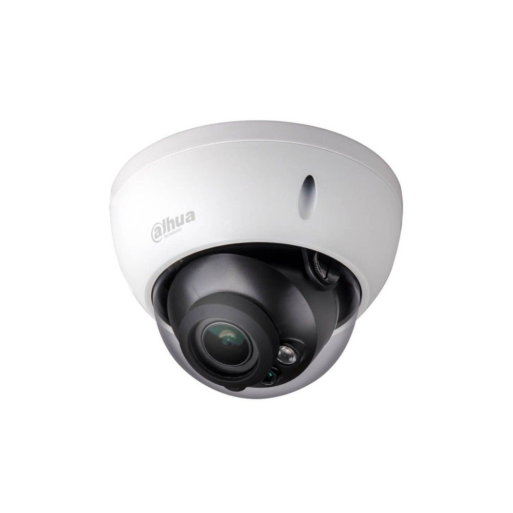 Caméra dôme IP varifocale motorisée 5 MP IR 40m WizSense Blanc - DAHUA