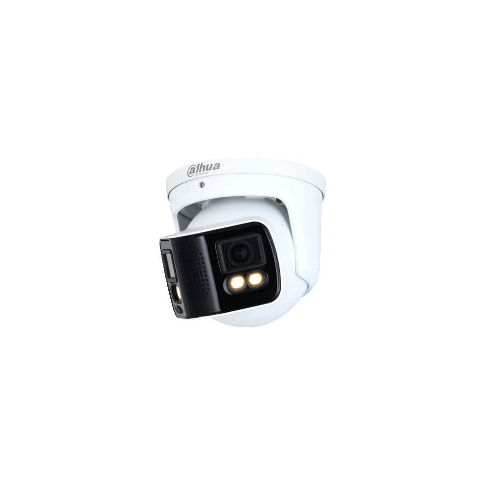 DAHUA Caméra IP dôme 4MP FF 3.6 mm PoE Full Color/Panoramique 180° IA WizMind - IPC-PDW5849P-A180-E2-ASTE-0360B