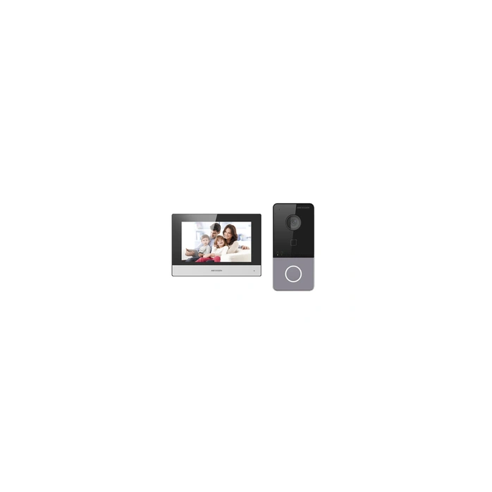 Kit interphone vidéo sans fil DS-KIS603-P