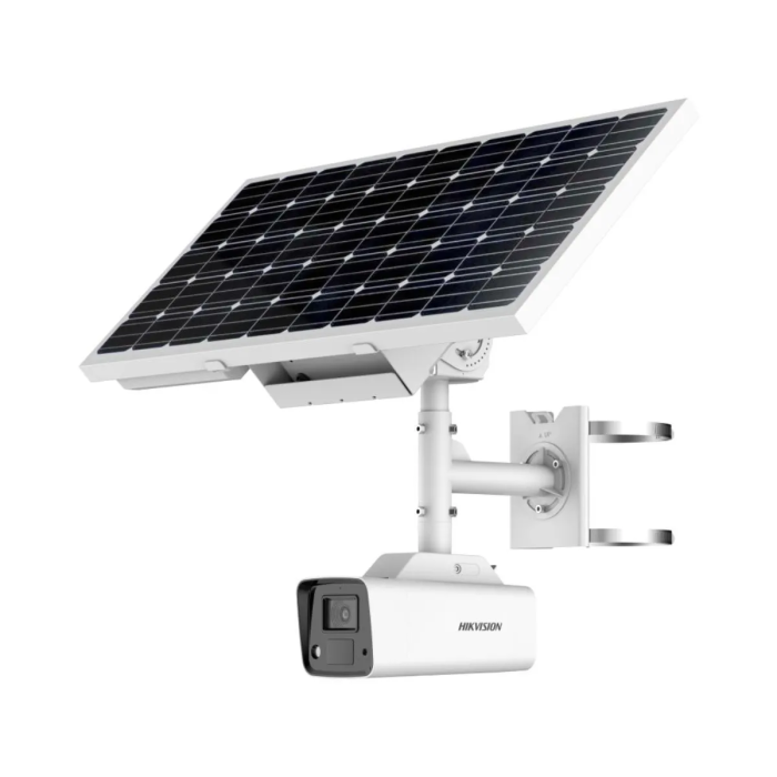 Caméra de Sécurité IP Hikvision Value Bullet Solaire ColorVu PoE 4MP 4mm Extérieur IP67 - DS-2XS2T47G1-LDH/4G/C18S40(4mm)