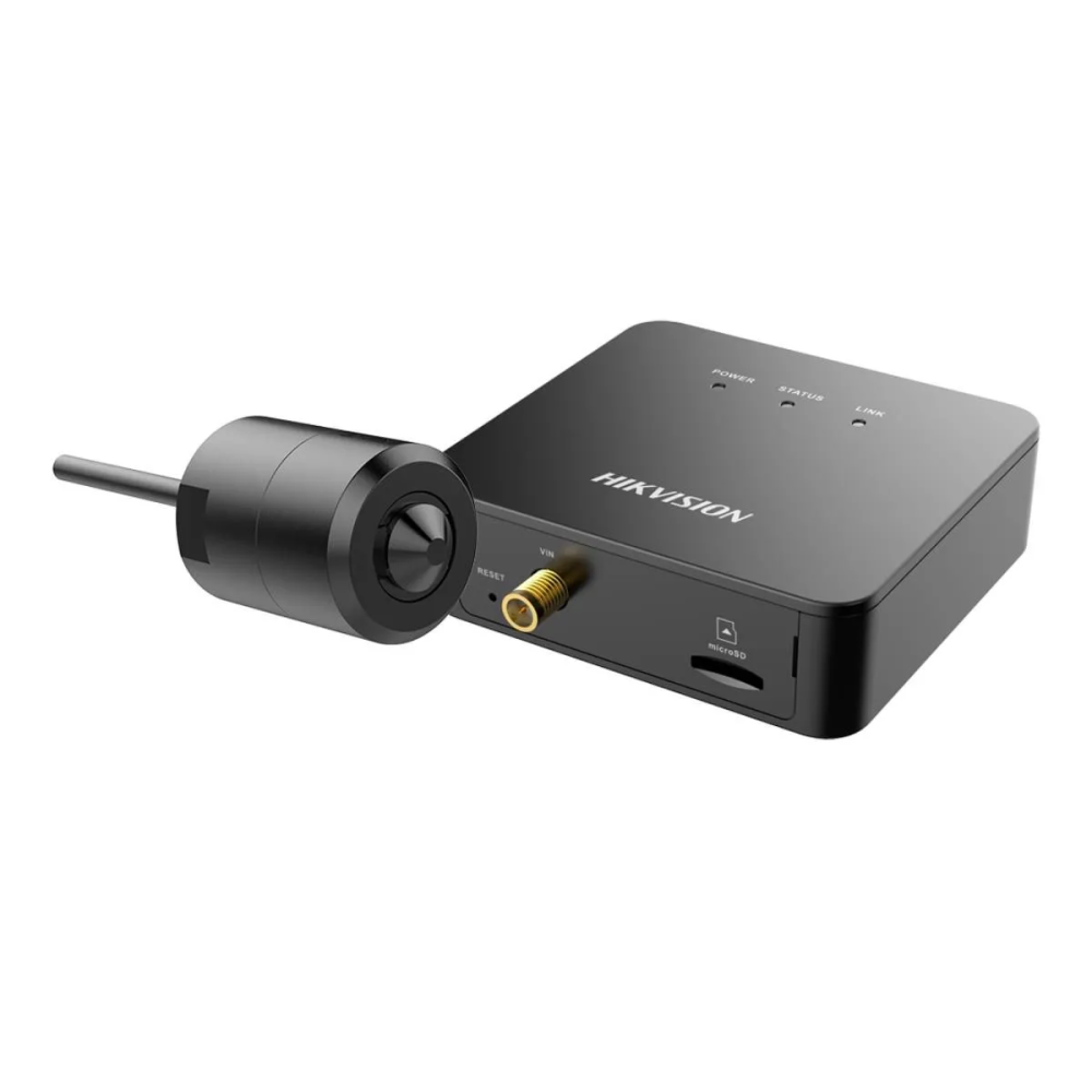 Caméra de Sécurité IP Hikvision Pinhole 2MP 3.7mm PoE Intérieure - DS-2CD6425G1-10(3.7mm)2m