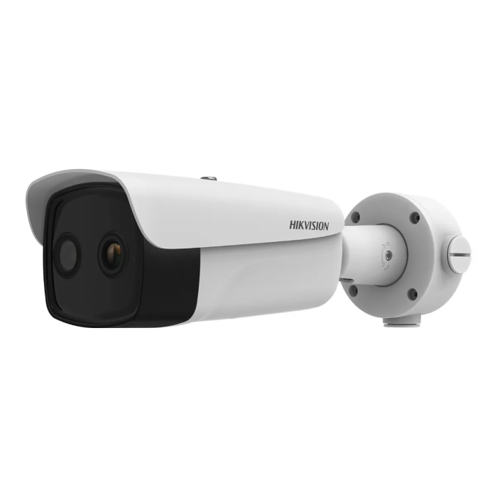 Caméra de Sécurité Thermique IP Hikvision 17µm 25mm + Optique 4MP 12mm IP67 - DS-2TD2138-25/QY