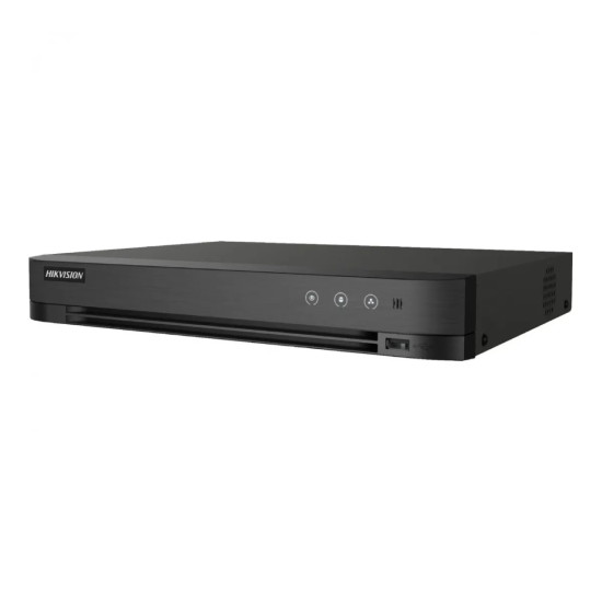Enregistreur DVR Hikvision 5en1 4 Canaux 8MP Noir - iDS-7204HUHI-M1/P(C)/4A+4/1ALM