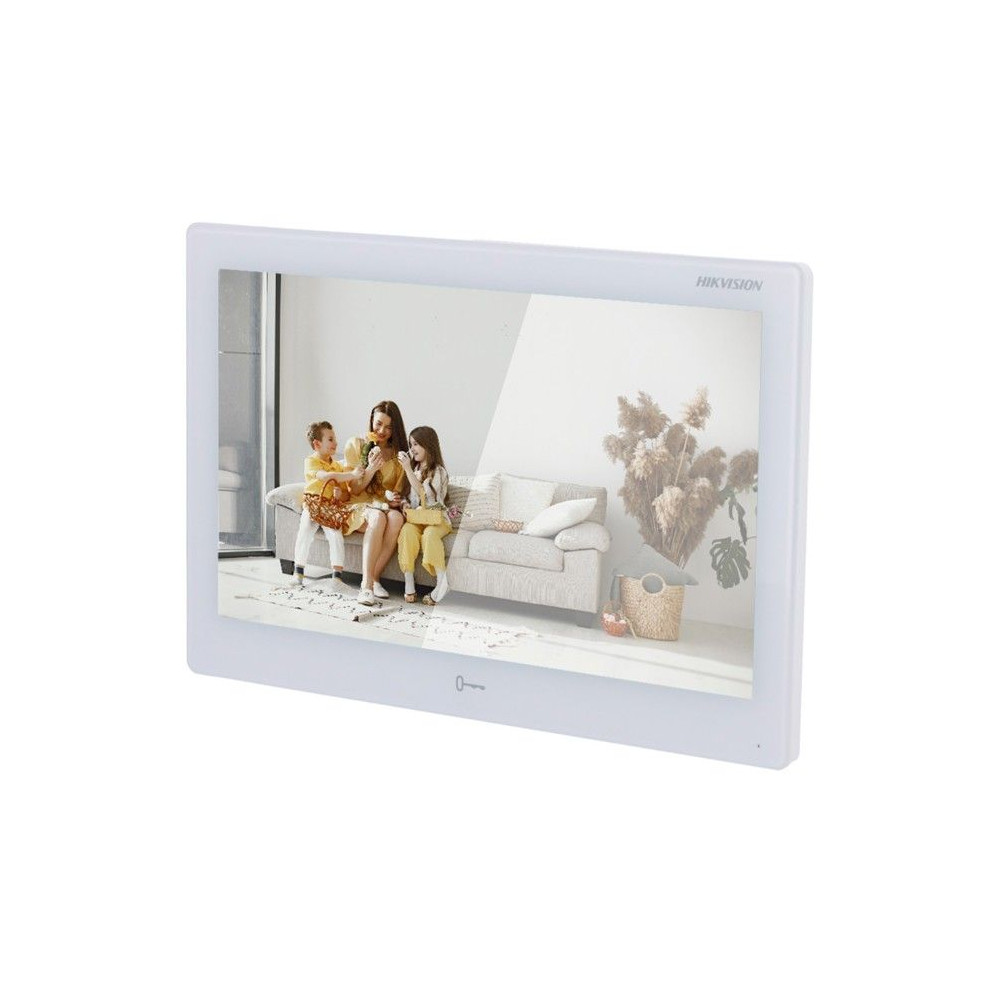 Moniteur pour Interphone Vidéo Hikvision DS-KH9510-WTE1(B) 10 Tactile TFT
