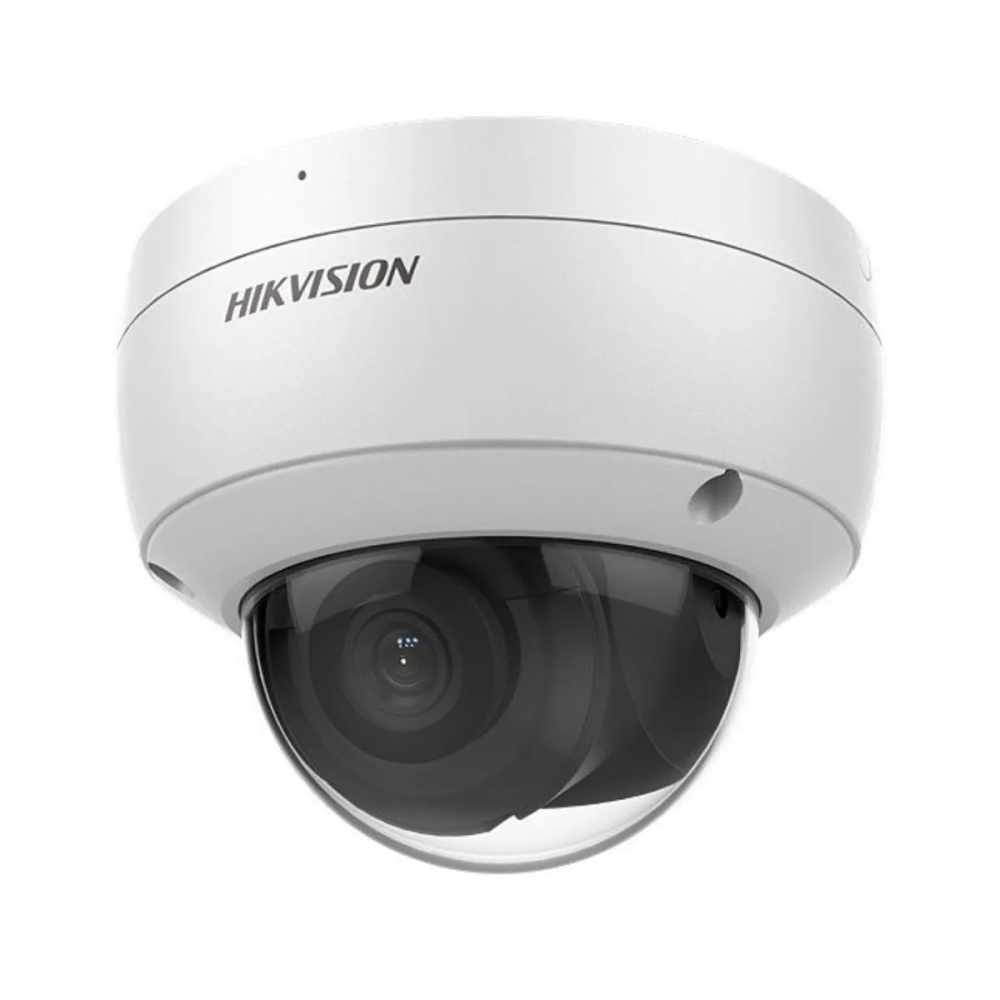 Caméra de Sécurité IP Hikvision Pro Dôme PoE 2MP 2.8mm Extérieur IP67 - DS-2CD2123G2-IU(2.8mm)(D)
