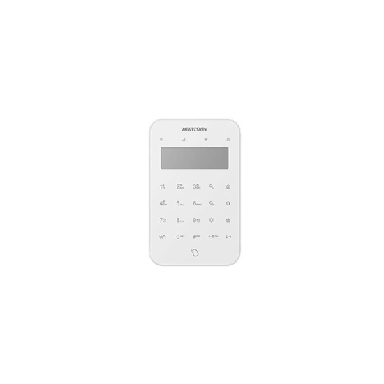 Clavier LCD sans fil pour alarme AX PRO Hikvision DS-PK1-LT-WE