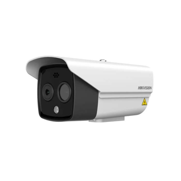 Caméra de Sécurité IP Thermique Double Hikvision HeatPro Bullet PoE 4MP 9,7~8mm Extérieur IP67 - DS-2TD2628-10/QA/GLT