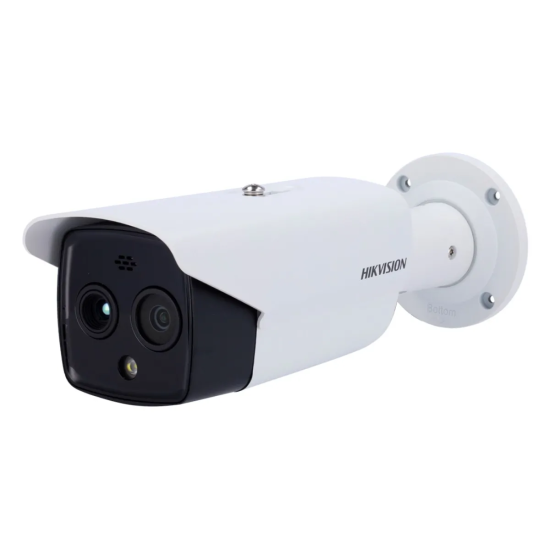 Caméra de Sécurité IP Thermique Hikvision HeatPro Bullet PoE 4MP 3.5~9.7mm/8mm Extérieur IP67 - DS-2TD2628-10/QA/GLT