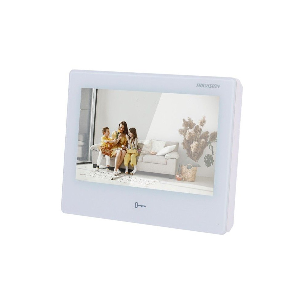 Interphone vidéo Hikvision à écran tactile TFT 7 - DS-KH9310-WTE1(B)