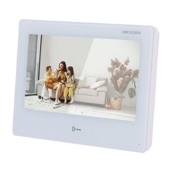 Interphone vidéo Hikvision à écran tactile TFT 7 - DS-KH9310-WTE1(B)