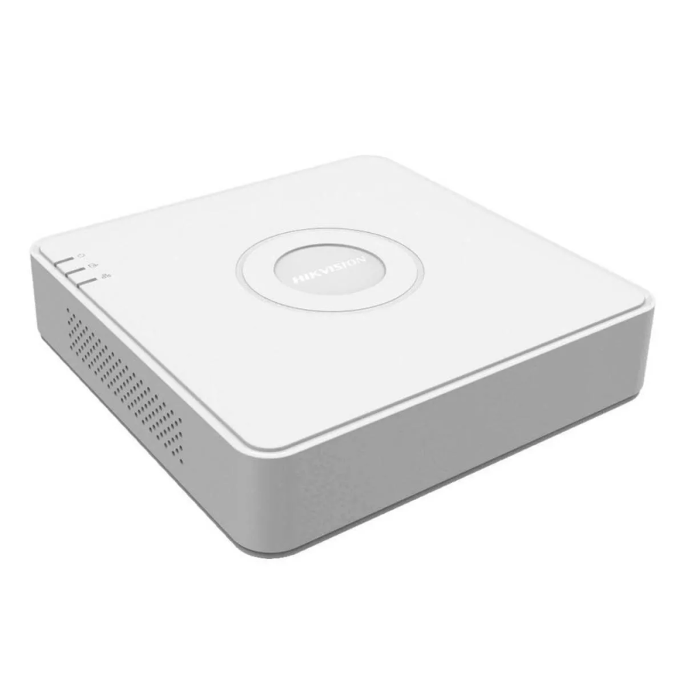 Enregistreur DVR Hikvision Mini 1U 5MP 8 Canaux AcuSense Blanc iDS-7108HUHI-M1/S(C)