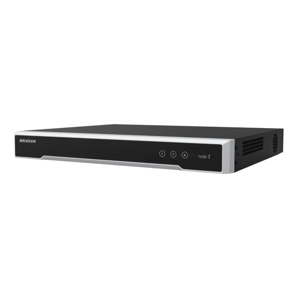 Enregistreur NVR Hikvision Pro 8 Canaux IP 1U 4K PoE Noir - DS-7608NI-Q2/8P(D)