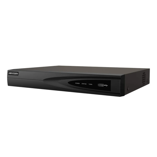 Enregistreur NVR Hikvision 4 Canaux IP 8MP Série PRO Noir - DS-7604NI-Q1(D)