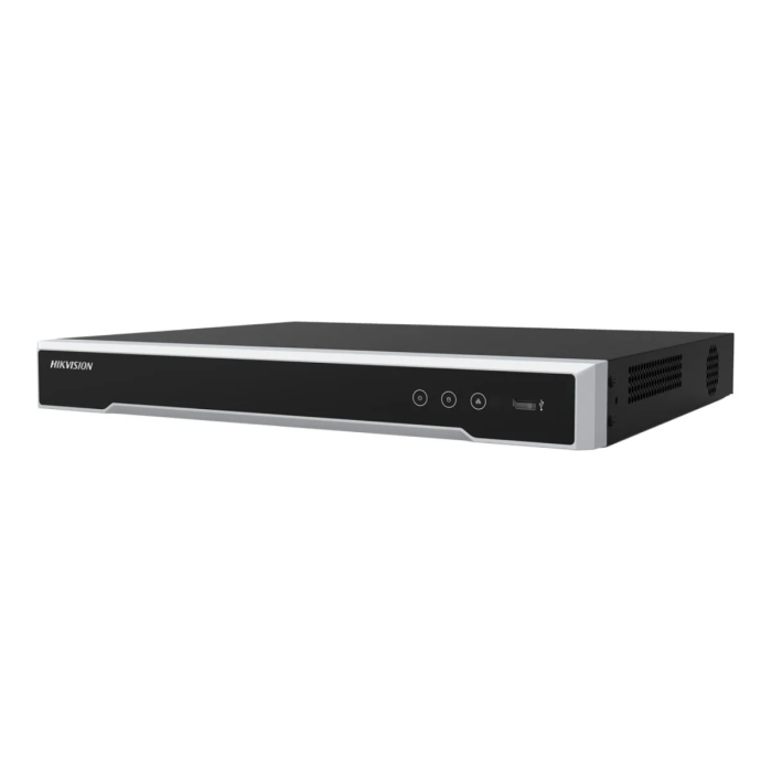 Enregistreur NVR Hikvision Pro 16 Canaux 4K 1U PoE Noir - DS-7616NI-Q2(D)