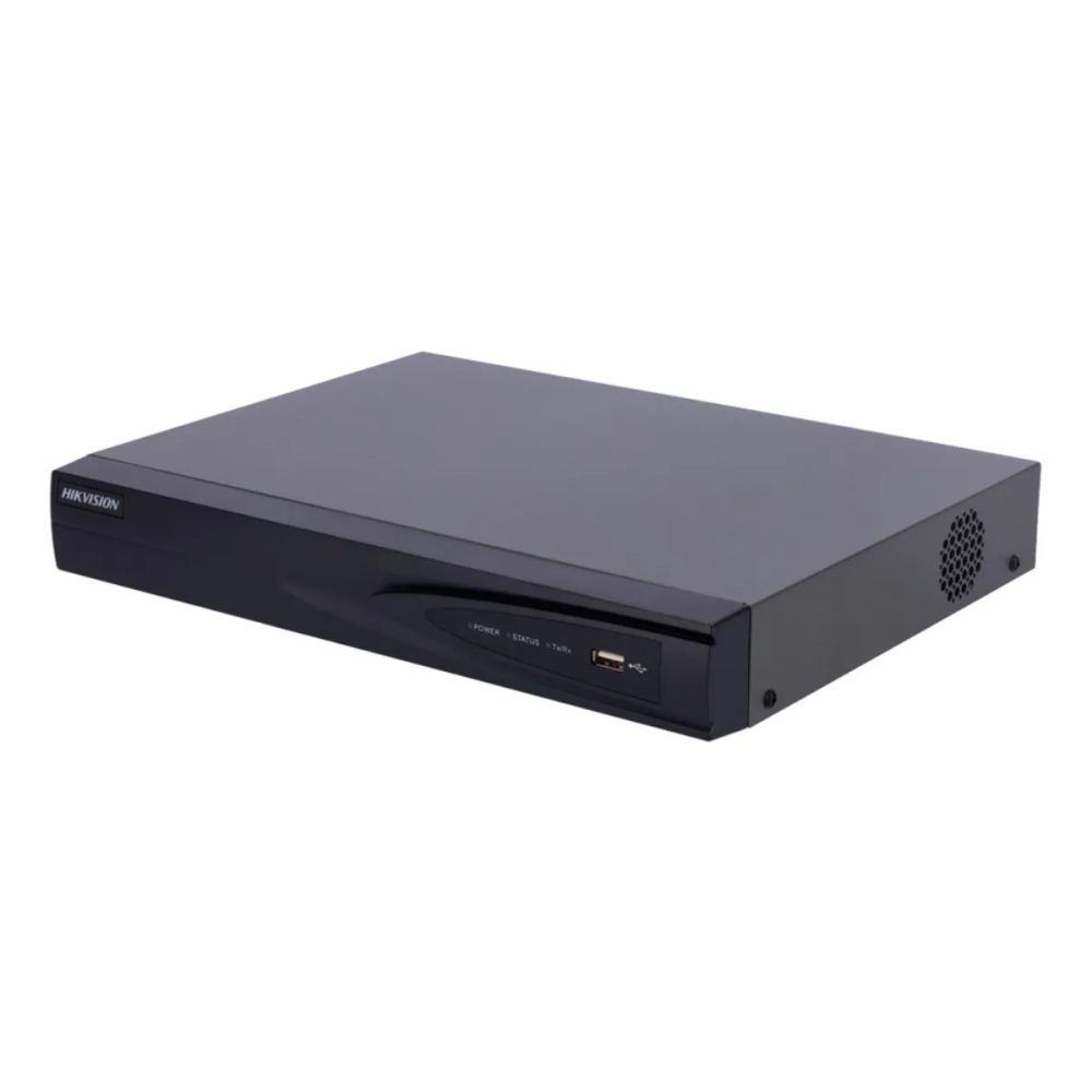 Enregistreur NVR Hikvision Pro 8 Canaux 1U 4K PoE Noir - DS-7608NI-Q1(D)
