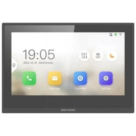 Hikvision Ds-kh6351-wte1 Moniteur Vidéo Noir 17,8 Cm