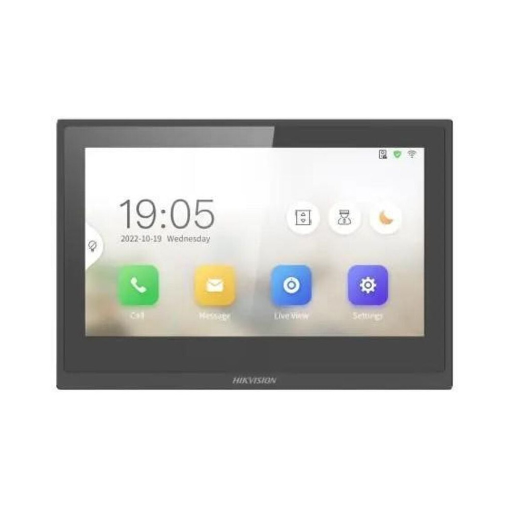 Hikvision Ds-kh6351-wte1 Moniteur Vidéo Noir 17,8 Cm
