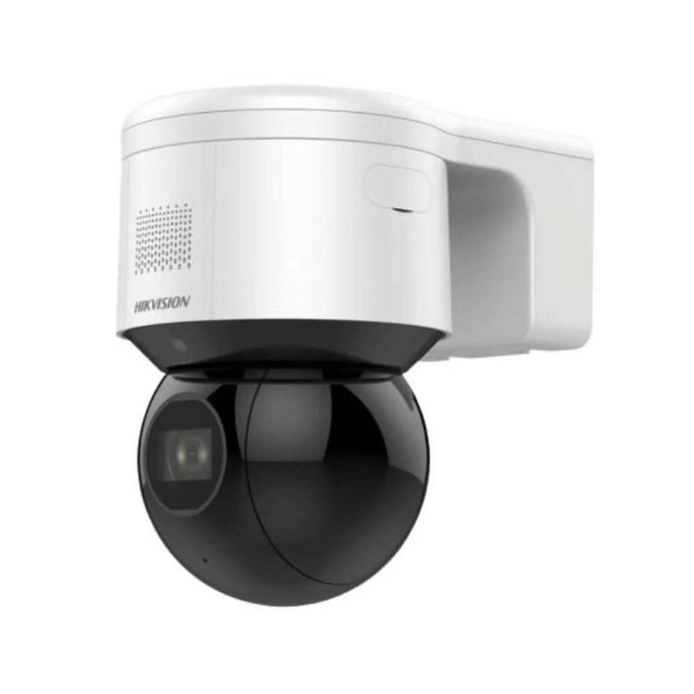 Caméra de Sécurité IP Hikvision Pro Dôme PTZ PoE+ 4MP 2.8~12mm Extérieur IP66 - DS-2DE3A404IWG-E/W