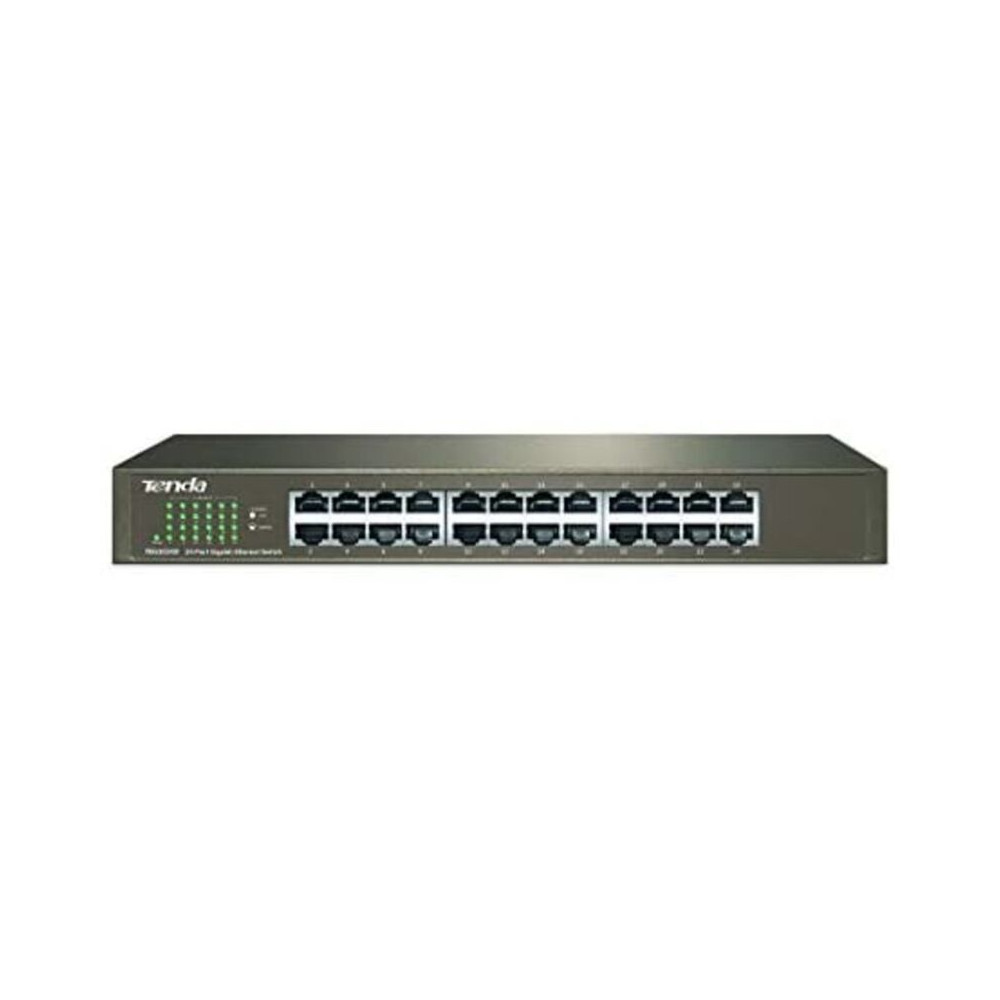 Tenda 24-port Gigabit Ethernet Switch Non-géré Bleu