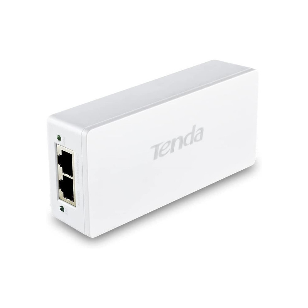 Injecteur PoE - TENDA - PoE30G-AT - 2 Ports Ethernet Gigabit - Alimentation 30W - Réseau