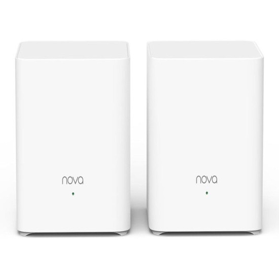 Répéteur Wi-Fi Mesh Intelligent - TENDA - Nova EX3 - AX1500 - Couverture 2  3 pièces - Configuration facile