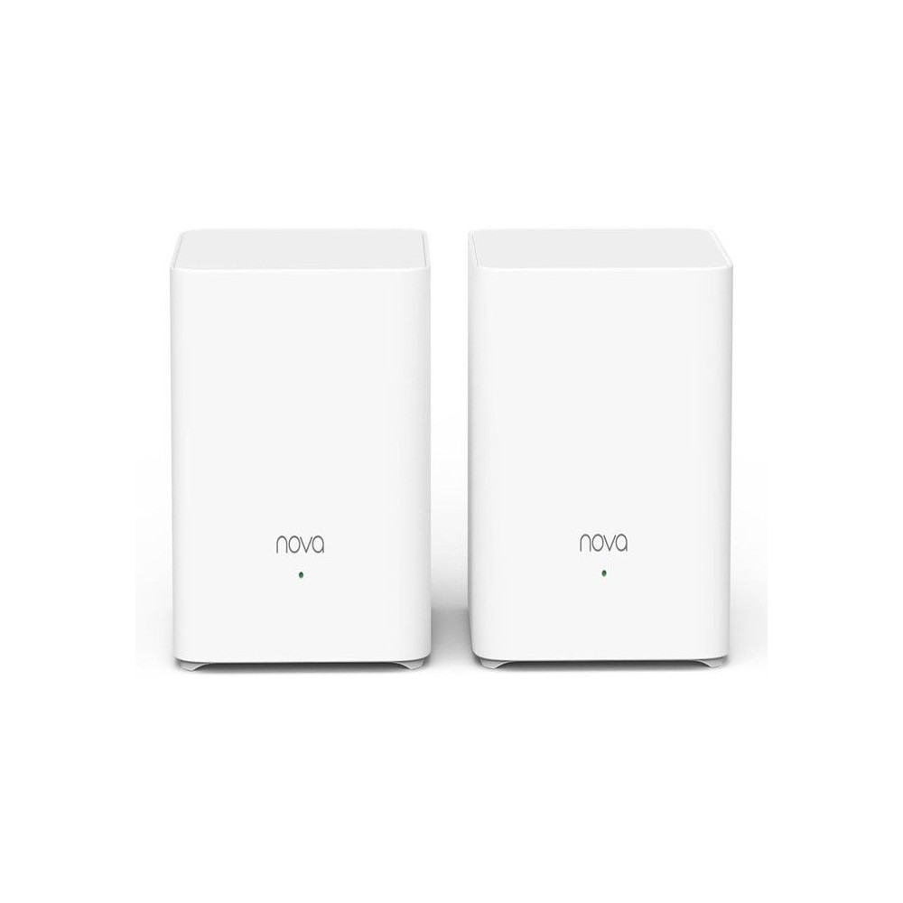 Répéteur Wi-Fi Mesh Intelligent - TENDA - Nova EX3 - AX1500 - Couverture 2  3 pièces - Configuration facile