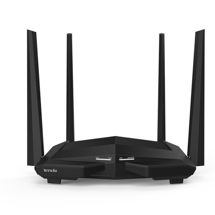 Tenda AC10U routeur sans fil Fast Ethernet Bi-bande (2,4 GHz / 5 GHz) Noir - Neuf