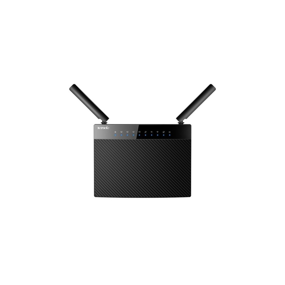 Tenda AC9 routeur sans fil Gigabit Ethernet Bi-bande (2,4 GHz / 5 GHz) Noir - Neuf