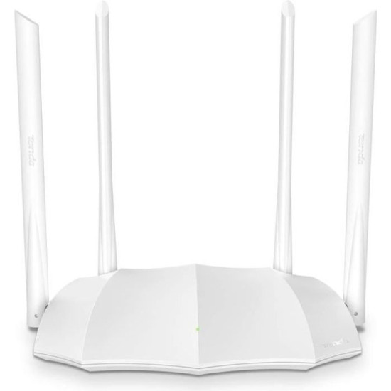 Routeur WiFi dual band AC1200 TENDA - Ports Gigabit - contrôl parental - réseau invité - IPv6 - Fibre Optique