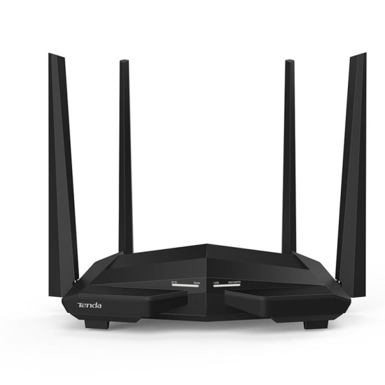 Tenda AC10U-EU routeur sans fil Gigabit Ethernet Bi-bande (2,4 GHz / 5 GHz) Noir - Neuf