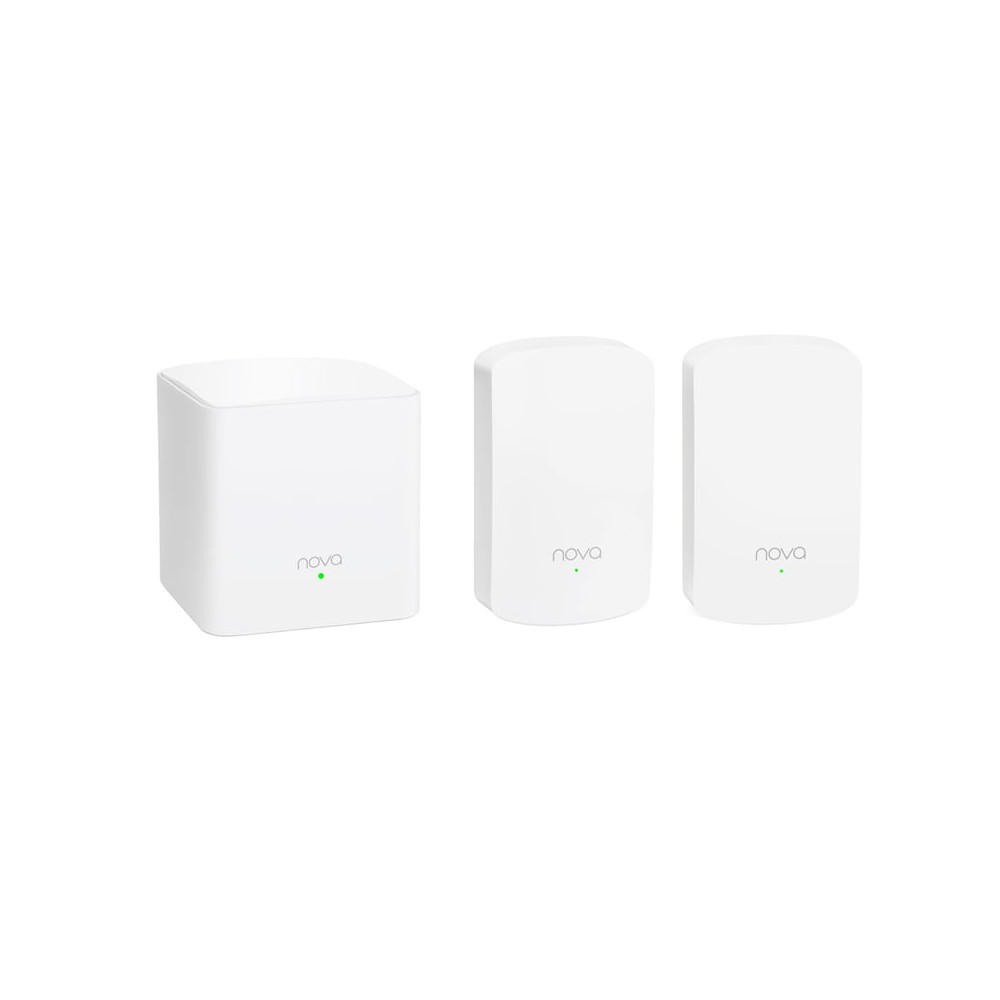 Tenda MW5 1200 Mbit/s Blanc Connexion Ethernet, supportant l'alimentation via ce port (PoE) - Neuf