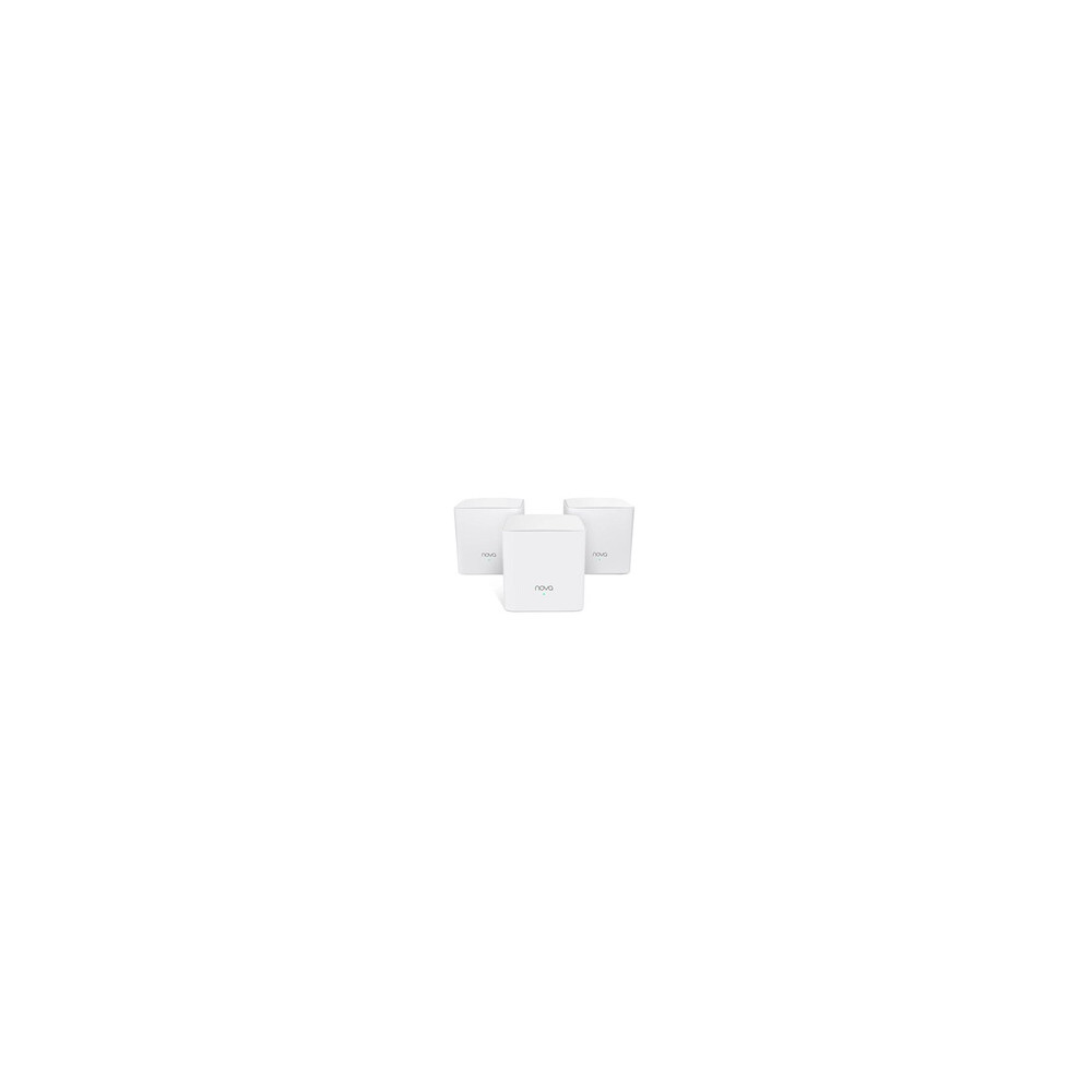 NOVA MW5G(3-PACK) système Wi-Fi maillé Bi-bande (2,4 GHz / 5 GHz) Wi-Fi 5 (802.11ac) Blanc 2 Interne