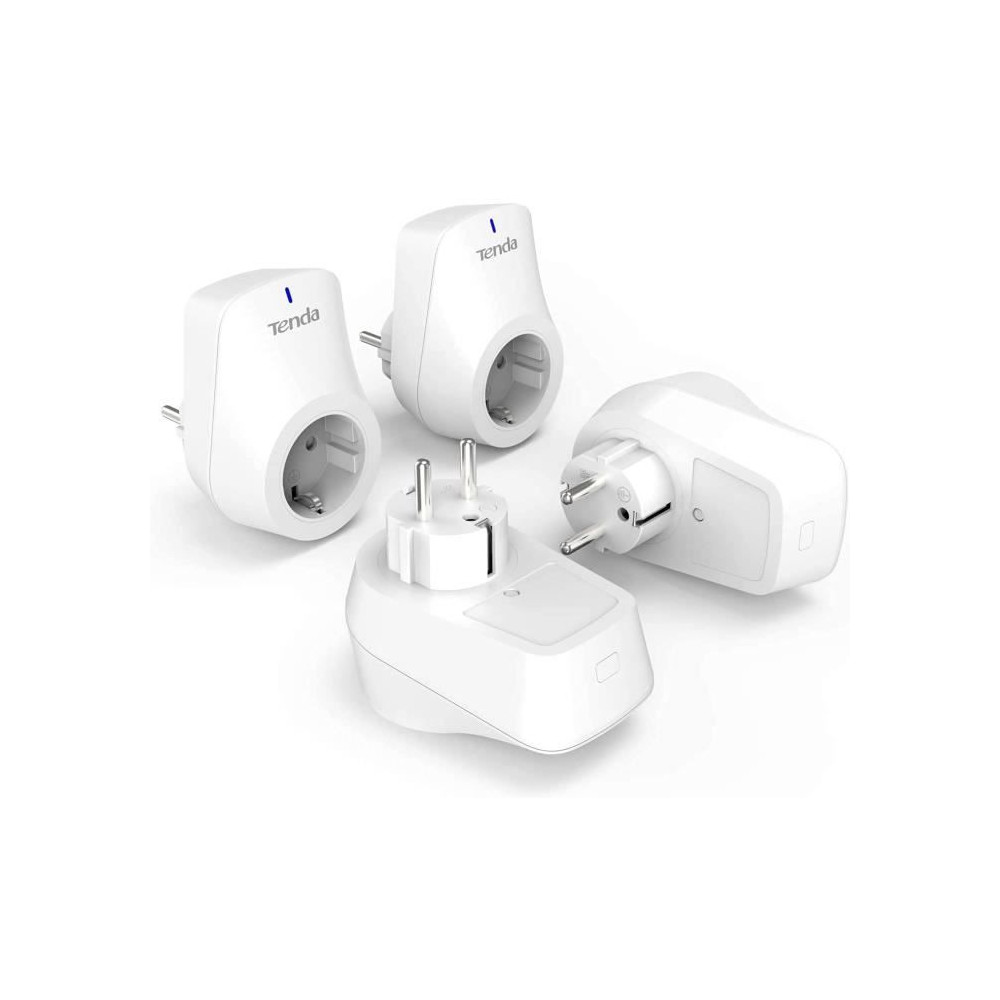 Prise connectée - TENDA - Beli SP6-4 - 3.68KW - Protection bébé - Contrôle  distance