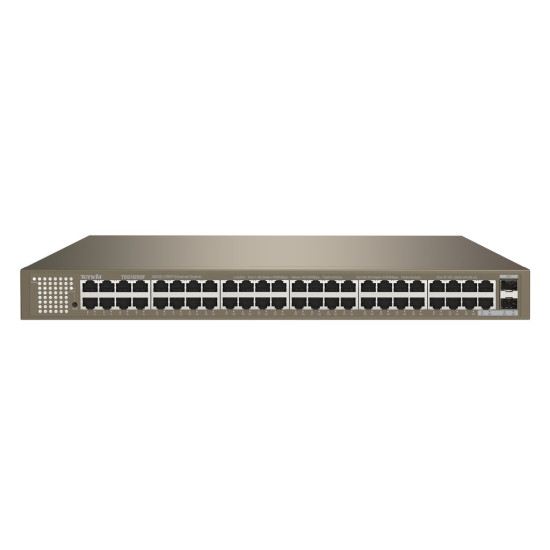 Tenda TEG1050F commutateur réseau Non-géré Gigabit Ethernet (10/100/1000) Gris - Neuf