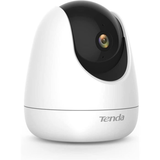 TENDA Camera IP Super HD 4MP Audio Bidirectionnel Suivi de Mouvement Vision Nocturne Infrarouge Caméra de surveillance. CP7