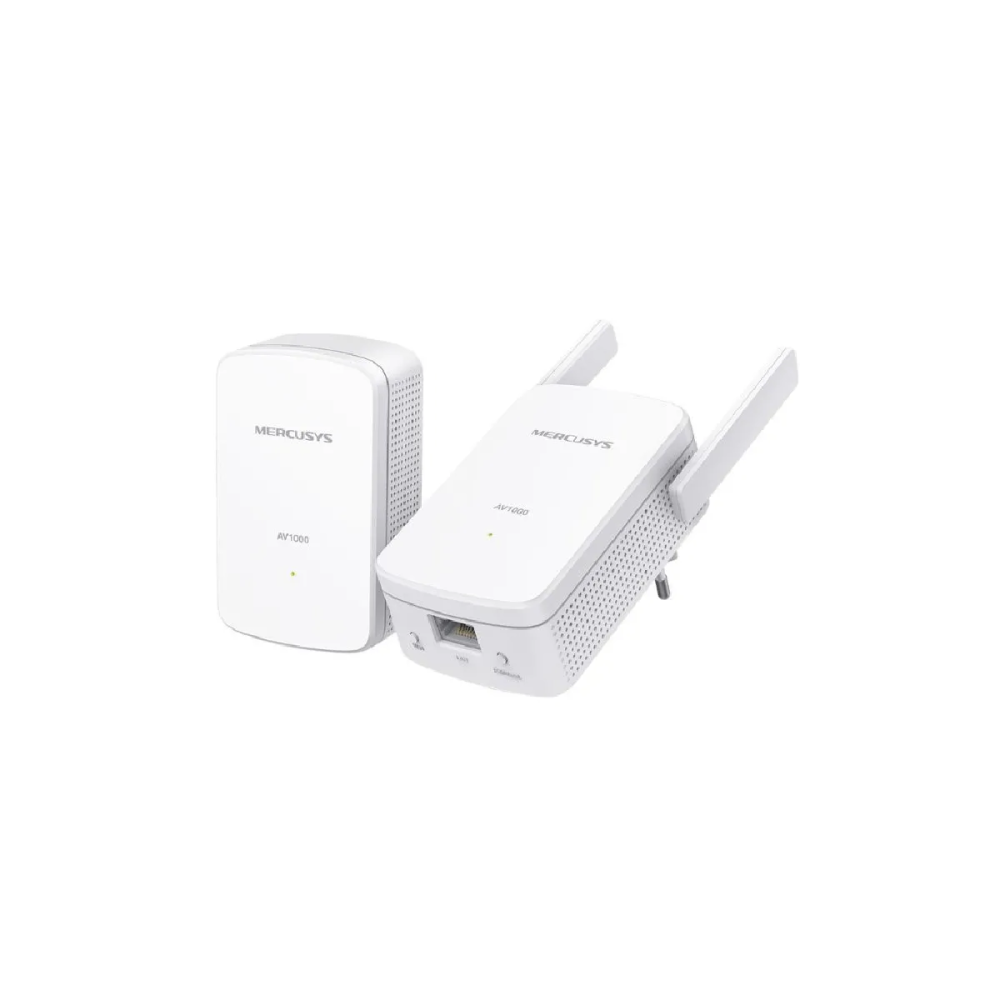 Kit Wifi Powerline Gigabit AV1000 lot de 2-1xMP510+1xMP500 Vitesse 300 Mbps (2,4 GHz) 1000 Mbps Powerline Broadcom CPU port Giga