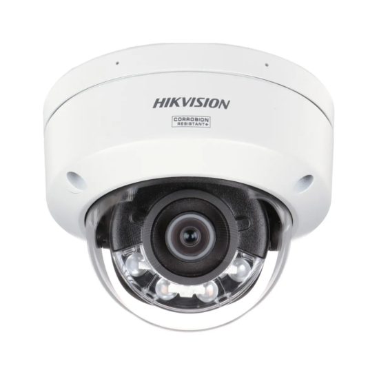 Caméra de sécurité IP Hikvision Pro Dôme ColorVu PoE 8MP 4mm IP67 DS-2CD2187G3-LIS2UY 4mm