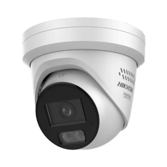 Caméra de Sécurité IP Hikvision Pro Turret PoE 8MP 4mm Extérieur IP67 - DS-2CD2387G3-LIS2UY/SL(4mm)