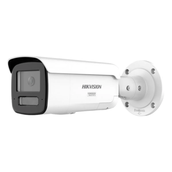 Caméra de Sécurité IP Hikvision PRO Bullet ColorVu 3.0 PoE 4MP 4mm Extérieure IP67 - DS-2CD2T47G3-LIS2UY/SL(4mm)