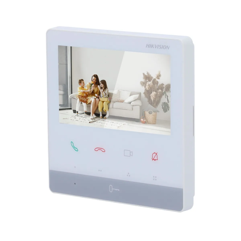 Moniteur Vidéo-Porteur Hikvision 4.3'' TFT Blanc - DS-KH7100EY-WE2/White