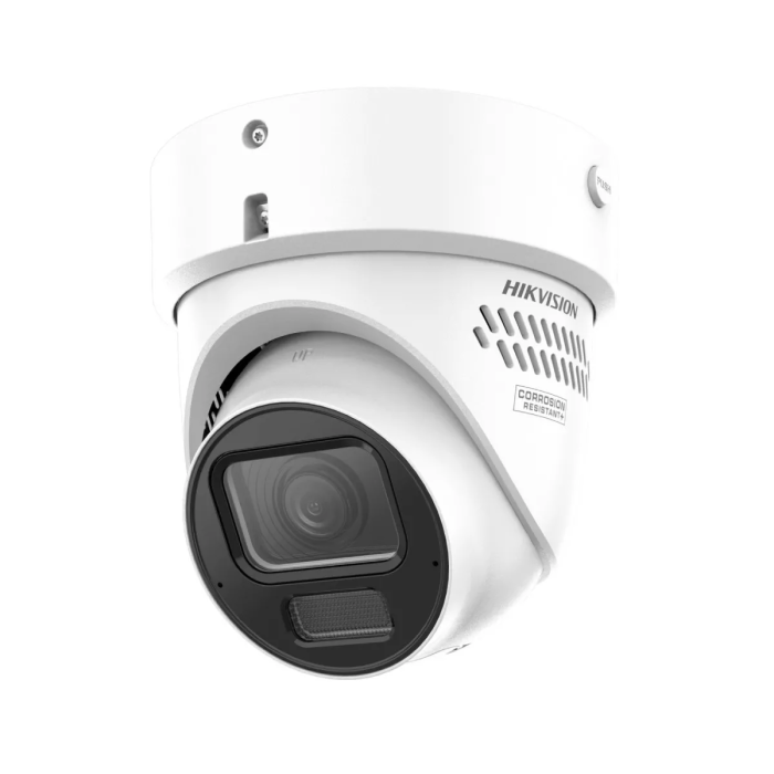 Caméra de Sécurité IP Hikvision Pro Turret ColorVu PoE 4MP 2.8mm Extérieure IP67 - DS-2CD2H47G3-LIZS2UY/S(L)(RB)
