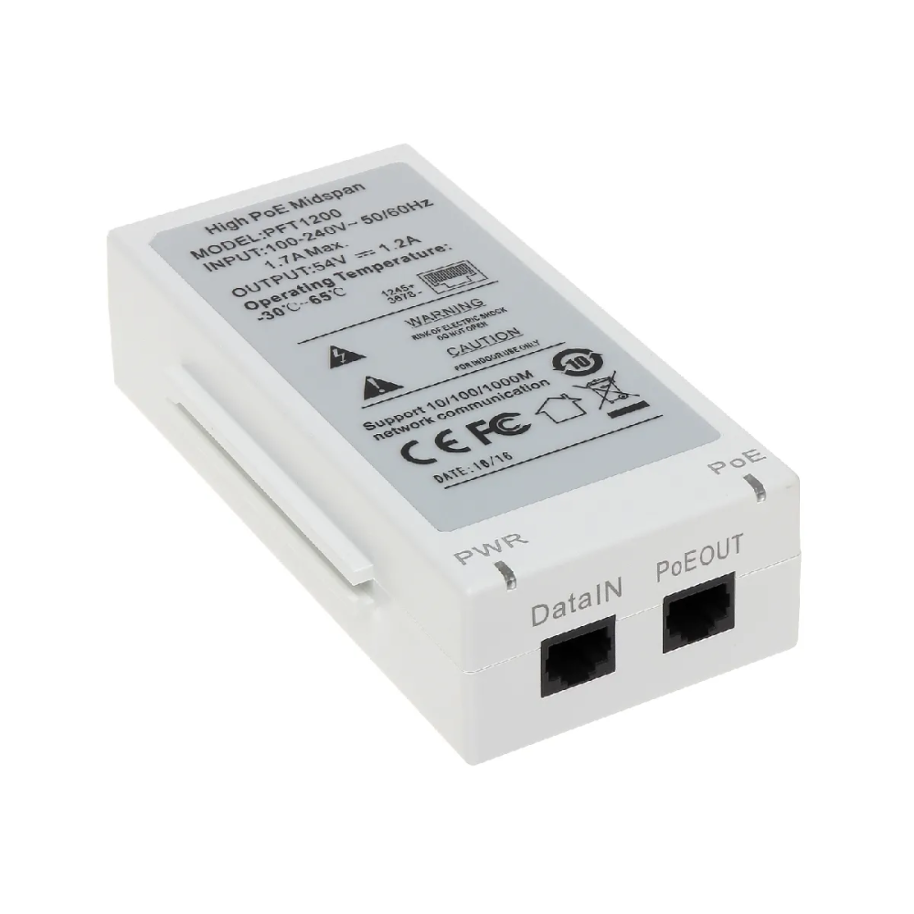 Dahua PFT1200 injecteur Hi-PoE