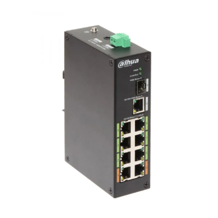 Switch PoE Dahua DH-LR2110-8ET-120