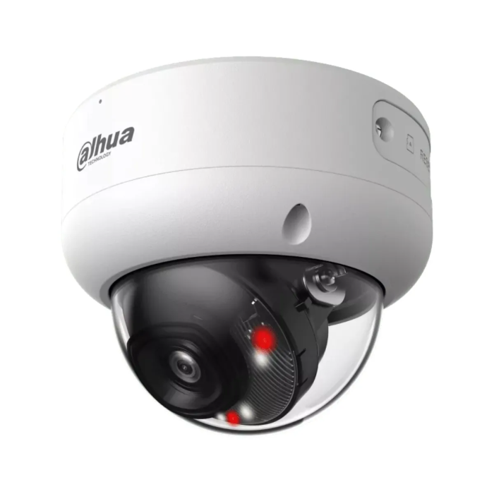 Caméra IP Dahua WizSense Dôme 4MP 2.8mm Extérieure PoE IP67 - DH-IPC-HDBW3449EP-S-IL-0280B